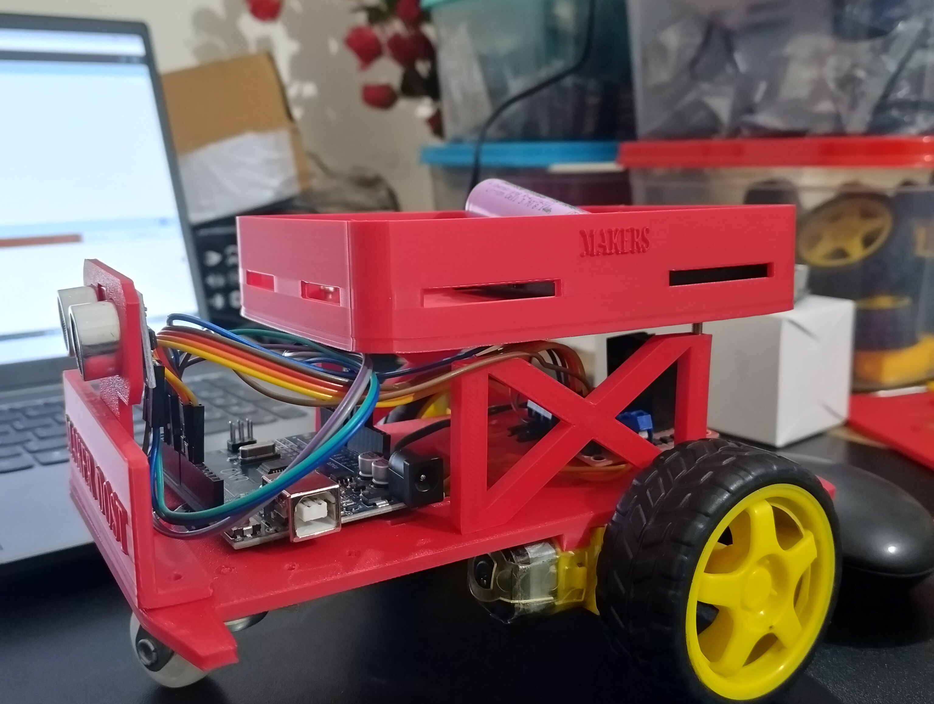 Smart Delivery Bot - Precision movement robot